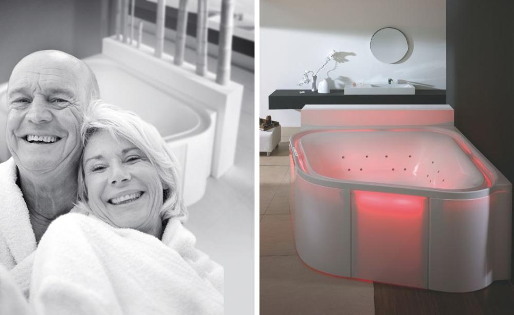 The bathroom is a living space today