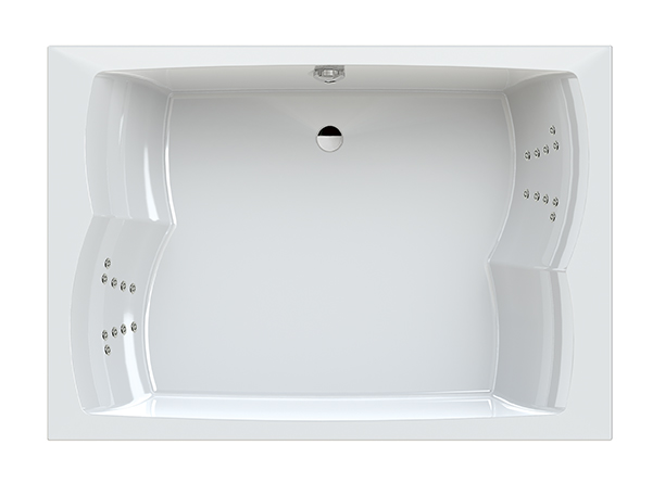 Largo Badewanne mit TERGUM