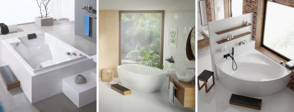 Bathroom with HOESH products