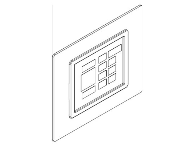 External waterproof control panel for installation inside of steam room - External waterproof control panel for installation inside of steam room