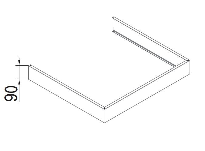 Aluminiumschürze für SensePerience - Aluminiumschürze für SensePerience