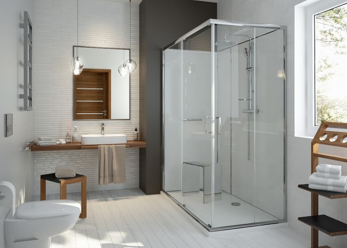 shower cabin nUnity hinged doors - shower cabin nUnity hinged doors 