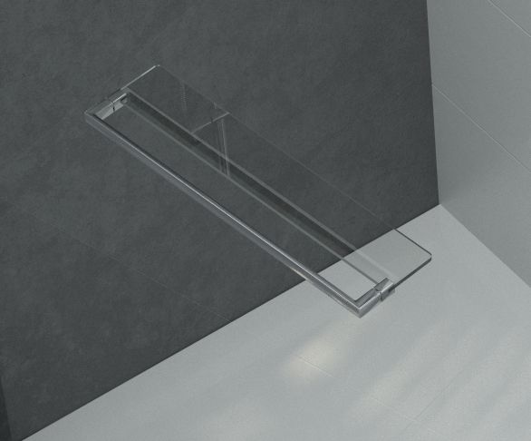 Shower One&One - Rail with shelf - Shower One&One - Rail with shelf