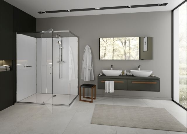 shower cabin nUnity hinged doors - shower cabin nUnity hinged doors 