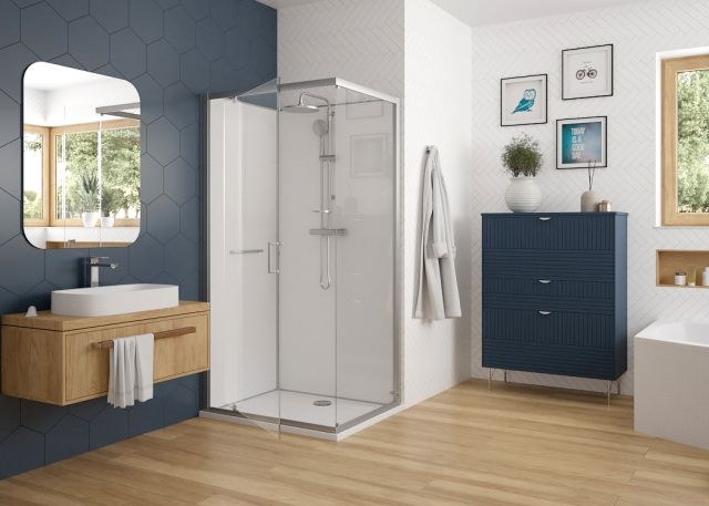 shower cabin nUnity hinged doors - shower cabin nUnity hinged doors 