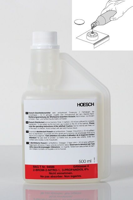 HOESCH disinfectant for whirltubs - HOESCH disinfectant for whirltubs