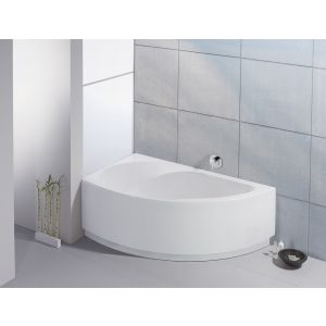 Bathtub Spectra corner 1700x1000 left with integrated apron
