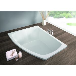 Badewanne Largo asymmetrisch 1800x1300 links