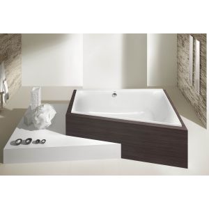 Badewanne Thasos Trapez 1750x1100 links