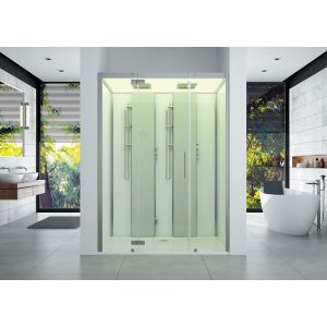 Steam cabin SensePerience 1800x1000 niche left without anti-slip coating