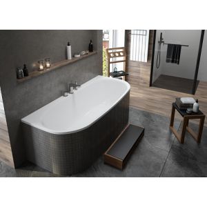 Bathtub iSensi back-to-wall 1600x750