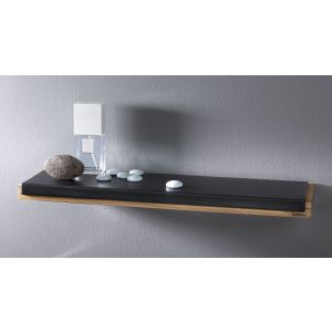 Shelf made of water-resistant teak wood and PU pad