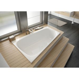 Bathtub iSensi Trapezoidale-shaped 1700x1000 left