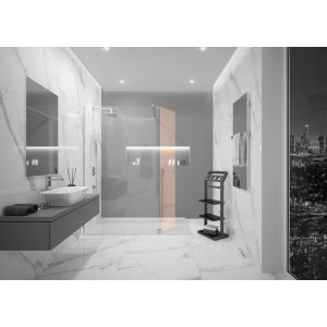 additional glass wall Lumia+ 2090 for shower cabin 