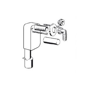 Siphon for wall mounting for draining of steam generator