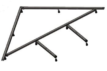 base frame for mineral cast - shower tray - base frame for mineral cast - shower tray 5-corner1400x1400