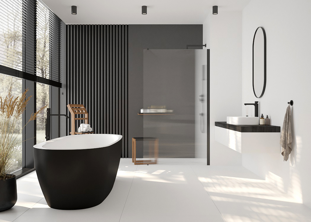 Bi-Color von HOESCH – Badewannen, die Farbe bekennen