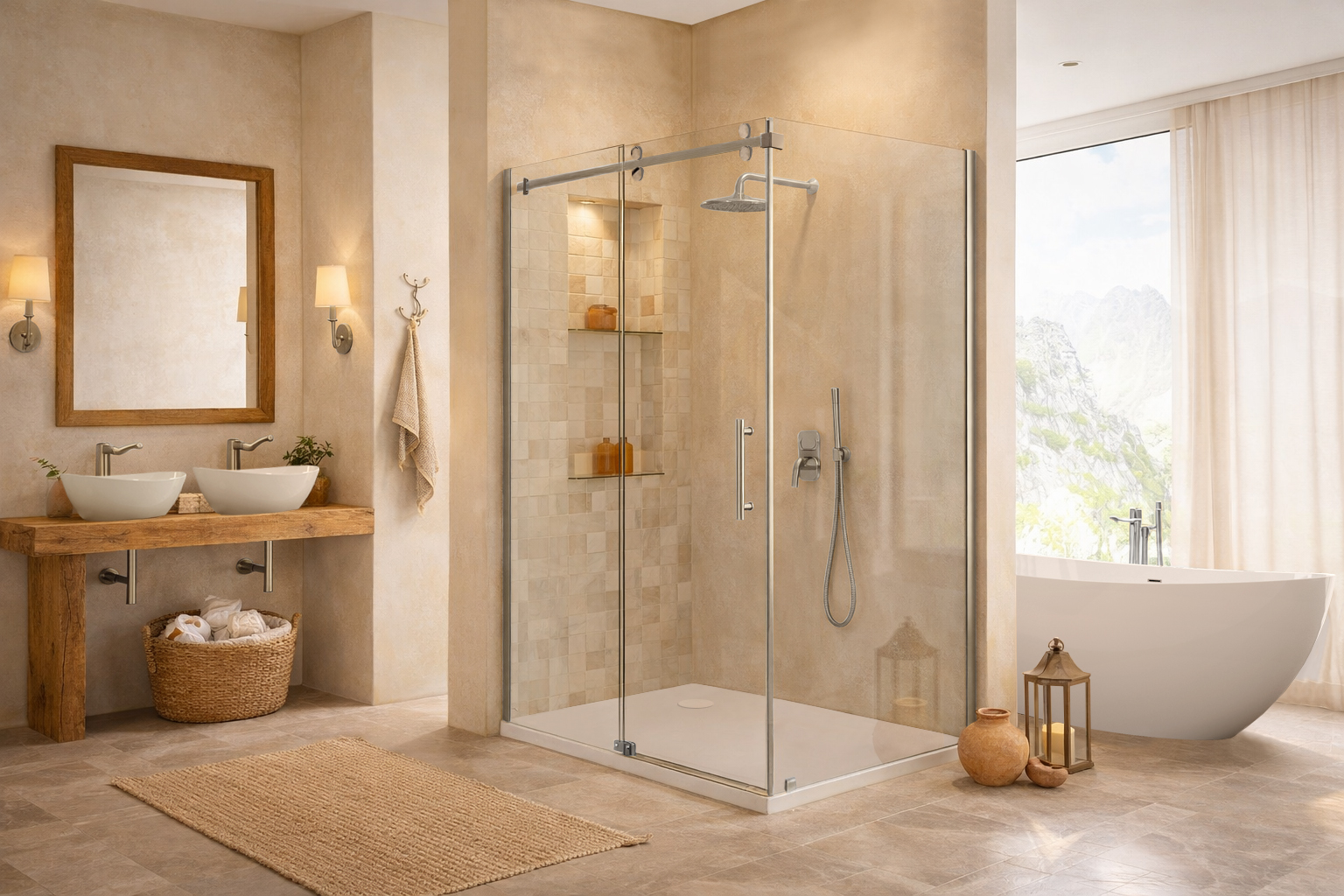 Japandi Style in the Bathroom – Calm, Naturalness and Timeless Elegance
