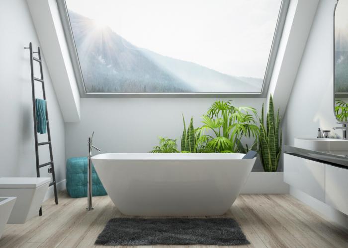 The LaSenia free-standing bathtub