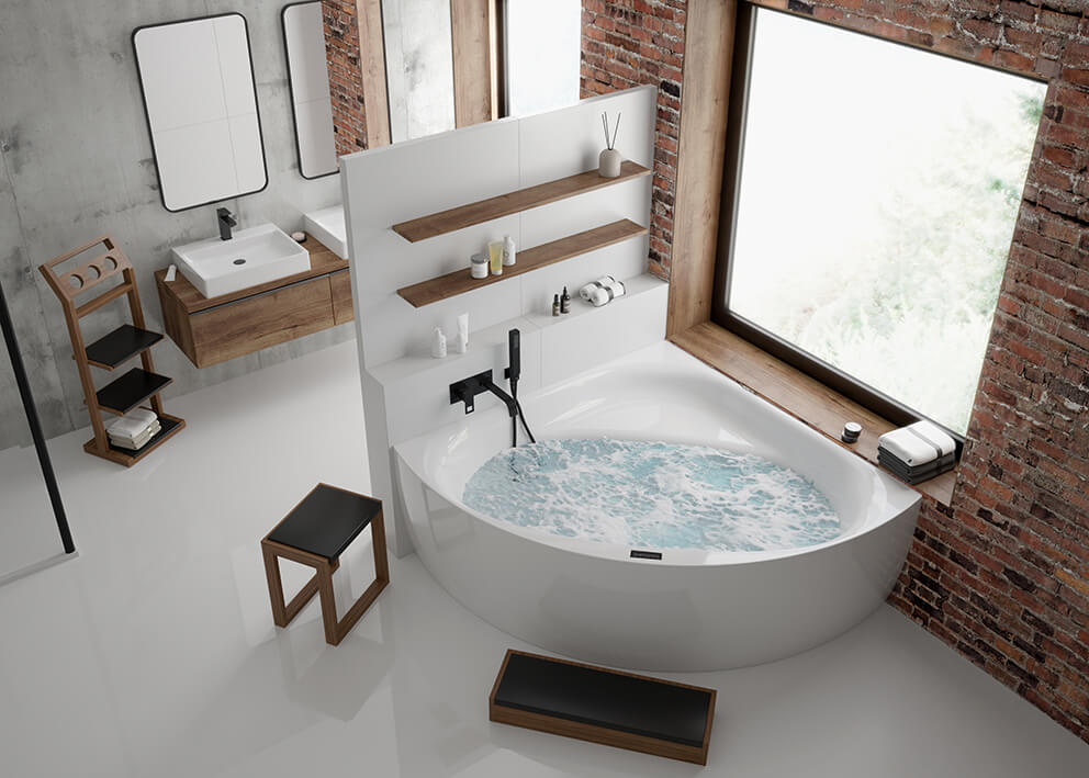 iSensi Badewanne mit Airsystem